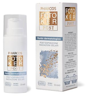 PHARCOS® Fotoker Post 50 ml - Fluido dermatologico post esposizione per la protezione dalle radiazioni solari