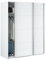 amuéblate online - Armario Dos Puertas Correderas de 150 para Dormitorios de Matrimonio o Individuales, Color Blanco Artik, Medidas: 150 cm (Ancho) x 200 cm (Alto) x 60 cm (Fondo)