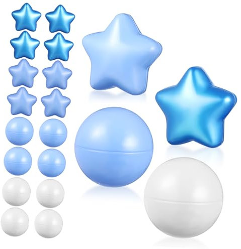 Alasum 100piezas Bolas De Plástico para Ligeras y para Piscina y Fiestas Fácil y Lavado