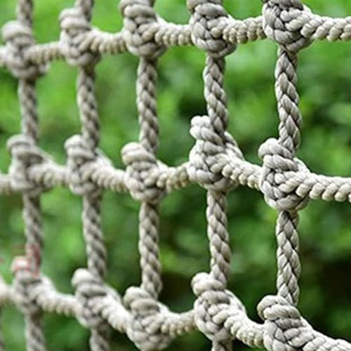 Generisch Kletternetz Für Erwachsene, Kletterseilleiternetz Für Draußen, Spielplatznetz Für Den Hinterhof, Balkongeländerschutz, Hindernisparcours-Training(Size:2 * 4m(6.6 * 13ft))