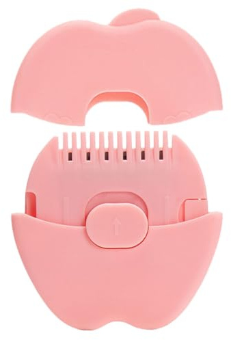 Outanaya Kinder Haarschneidekamm 2-in-1 mit Haarrasierkamm und Kleiner Handhaartrimmer aus Metall und Kunststoff Tragbares Design Vielseitig für Haarschnitt und Haarpflege