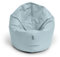 BuBiBag Sitzsack M - XXL 2-in-1 Funktionen mit Füllung Sitzkissen Bodenkissen Kissen Sessel BeanBag (70cm Durchmesser, grau)