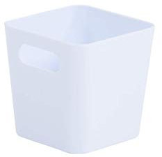 Wham Plastic Studio Storage Basket Set For Home Kitchen Office Tidy Organiser Baskets (1.01)(10 x 10 x 10 cm)