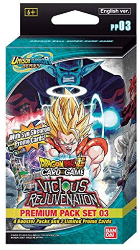 BANDAI - Dragon Ball Super CG: Unison Warrior Premium Pack Set 03 - Kartenspiel