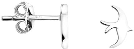 SOFIA MILANI - Damen Ohrringe 925 Silber - Vogel Schwalbe Ohrstecker - E1390