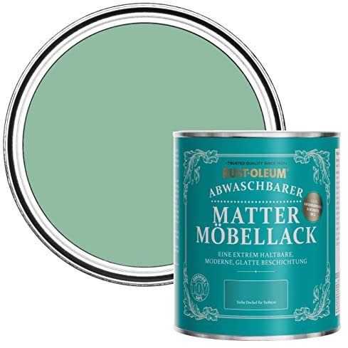 Rust-Oleum Green Furniture Paint in Matt Finish - Wanderlust 750ml