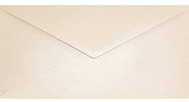 Netuno 100 Briefumschläge Perlmutt-Blass-Rosa DIN lang 110x 220 mm 120g Aster Metallic Nude Powder Perlmutt-Glanz-Umschläge DL lange Kuverts für Einladungen Hochzeit Geburtstag Taufe Weihnachten