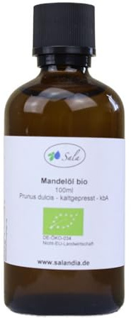 Sala Mandelöl kaltgepresst BIO kbA 100 ml Glasflasche