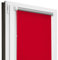 Estika Verdunklungsrollo Thermorollo ohne Bohren - 75 cm x 150 cm - Rot - 13 Stoff Farben, Rollos für Fenster ohne Bohren, Klemmfix rollos für Fenster innen (75 cm Stoffbreite)