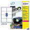 Druckeretiketten Avery L4515 weiß 20 Blatt 99,1 x 67,7 mm (5 Stück)