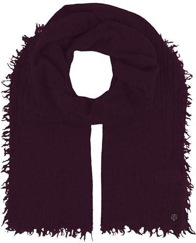 FRAAS Damen-Schal 70 x 180 cm - Modische Stola mit Fransen aus Wolle - Perfekt für jedes Outfit