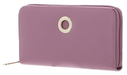 Mandarina Duck Damen Mellow Leather Wallet Reisezubehör-Brieftasche, Lilac Rose