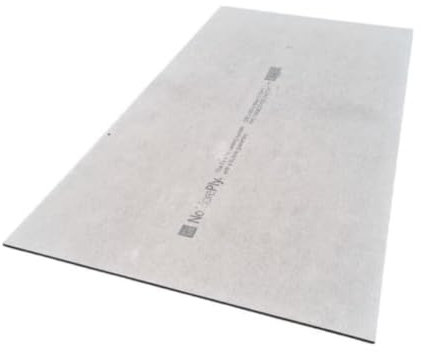 PACK OF 75 (Total 75 Units) - NoMorePly 6mm PrePrimed Fibre Cement Tile Backer Board - 1200mm x 600mm
