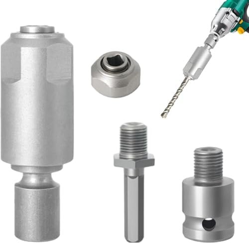 DEWIN Electric Hammer Adapter, Impact High Carbon Steel Wrench to Electric Hammer Converter for Square Interface, Parts Converts for Use with Drill/Impact Wrench