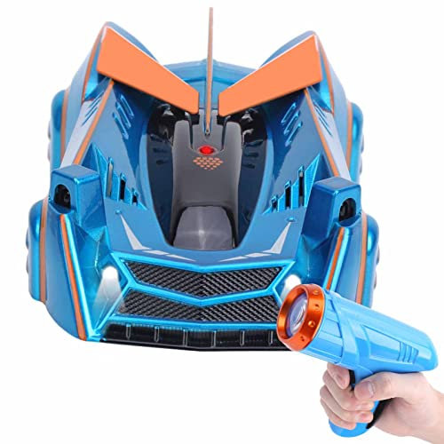 Keenso Auto-Wandkletterer, Wandkletter-Rennwagen, Infrarot-Lichtsensor, Auto-Spielzeug für, Geschenke (Blue)