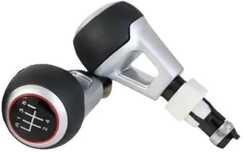 Auto Schalthebelab Deckung Für Au&di TT Für A3 S3 Für A4 Für A6 Leder Shifter Stick Stift Auto Schaltknauf 5/6 Geschwindigkeit Griff Kopf Styling Schaltknauf Auto Innere
