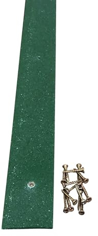 GreenTec GRP Decking Strip 600mm x 50mm - Anti Slip Non Slip Safety Tread for Outdoor Steps, Decking & Ramps - 1 Piece (Green)