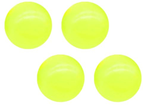 4 Stück Leuchtende Klebekugeln, Leuchtet im Dunkeln Klebrige Bälle für Decke, Stressabbau Unterhaltsames Entspannungsspielzeug, Beruhigende Sensorische Fidget Bälle für Lustig Decken und Wandspiel