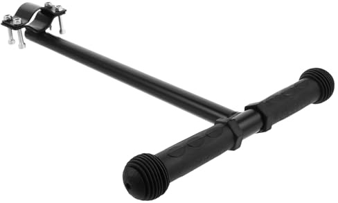 WRITWAA Krückenhalter für Elektromobil Griffverlängerung für Kinderwagen und Einkaufswagen 3cm Rohrdurchmesser Ergonomischer Griff für Eltern bei Spaziergängen