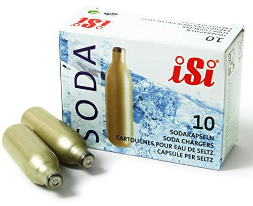 iSi Sparklets Soda Syphon Cartridges - Case of 360 | 8g Non-Threaded CO2 Chargers for Soda Siphons, Soda Chargers, Gas Bulbs for iSi Soda Syphons by iSi