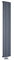 Milano Skye Anthracite Vertical Single Flat Panel Aluminium Radiator - 1600mm x 280mm