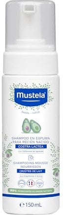 Mustela Shampoo Newborn Baby, No Color, 150 ml (1er Pack), 150