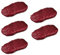 KAUF DEIN STEAK 5x Rumpsteak (DRY AGED am Knochen gereift) + Steakpfeffer, 1,5kg Fleischgenuss, perfekte Steaks grillen, Grillfleisch
