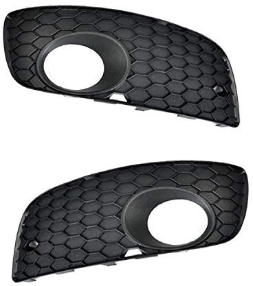 GOINGFAST Set Parrillas Cerradas de Faros Antiniebla Parachoques Delantero para VW Golf 5 GTI 04-08