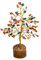 Kristallbaum für Heimdekoration, Kristalle und Heilsteine, Witchy Room, Kristalldekorationsbaum, Kristallgeschenke, Edelsteinbaum, Weihnachtsbaumständer für echten Baum (Multi Crystal Tree)