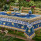 Home Bargains Plus Tischdecke mit Provence-Motiv, mediterraner Garten, Land, französischer Stoff, für drinnen und draußen, flecken- und wasserabweisend, knitterfrei, 132 x 178 cm, länglich/rechteckig