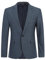 Allthemen Blazer Homme Veste de Costume à Carreaux Casual Un Bouton Slim Fit pour Mariage Business Dîner Bleu XL