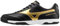 Mizuno Herren Indoor Football Trainers, Schwarz, Gold, dunkler Schatten, 45 EU