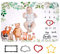 MXTIMWAN Baby Meilenstein Decke Baby Monatsdecke Meilensteine Baby Decke Mädchen Junge Baby Monats Decke Personalisierte Geschenke Baby, 130X100cm
