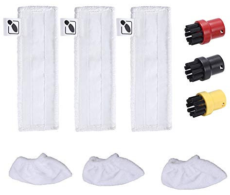 Barabesty Reinigungstücher Wischbezug Reiniger Boden Tuch Pads Kupfer Bürsten für SC1 SC2 SC3 SC4 SC5 Reiniger