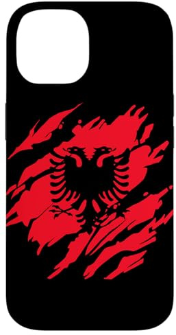 ALB Flagge Stolz Fans Albanien Hülle für iPhone 14