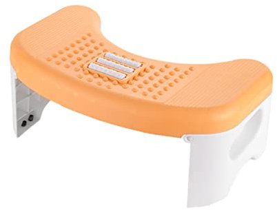 OUNONA Toilettenhocker Für Erwachsene Und Rutschfest Klappbar Aus Hochwertigem Stabil Und Leicht Für Sicheres Sitzen Und Bequemes Benutzen Im Badezimmer