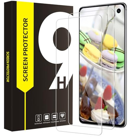 Bodyguard 2 Stück Schutzfolie für Panzerglas für Samsung Galaxy S10E Schutzglas, 9H Härte S10E Gehärtetem Glas, 2,5D Runde Kante, Blasenfreie, Sensitive Touch, HD-Qualität S10E Displayschutzfolie