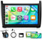 4G+64G Android 15 Autoradio per VW Polo 6R 6C 9N 2008-2016 9 HD Touchscreen Polo Radio Auto con Carplay Android Auto Senza Fili Mirror Link Navi GPS Bluetooth WiFi FM/RDS/EQ SWC Retrocamera