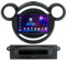 9 Pollici Android 13 Autoradio per Bmw Mini Cooper Landgenoot R56 R60 2011-2013 Navigazione GPS Touch screen con Bluetooth SWC FM RDS Radio AHD 4G/WIFI DVR Ventola di raffreddamento(4+64G)