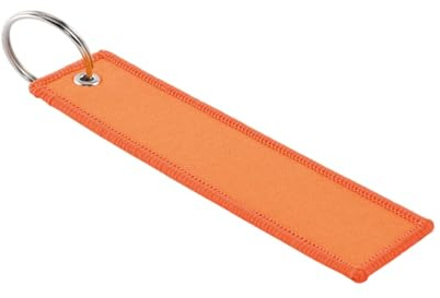 MidOcean Takeoff Remove Before Flight Keyring (One Size) (Neon Orange)