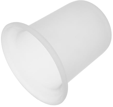 UTHCLO Soporte de Escobilla de Inodoro de Vidrio Mate Accesorio para Baño Antideslizante y de Limpiar para y Públicos