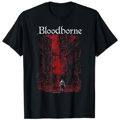Bloodborne Red City Background Video Game T-Shirt