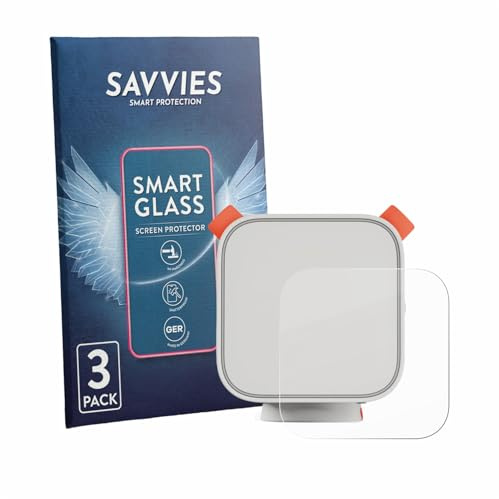 Savvies 3 Stück Panzer Schutz Glas für Yoto Player (3. Gen.) 9H Schutzfolie HD Klar, Blasenfrei, Anti-Fingerabdruck, Stoßfest, Displayschutz
