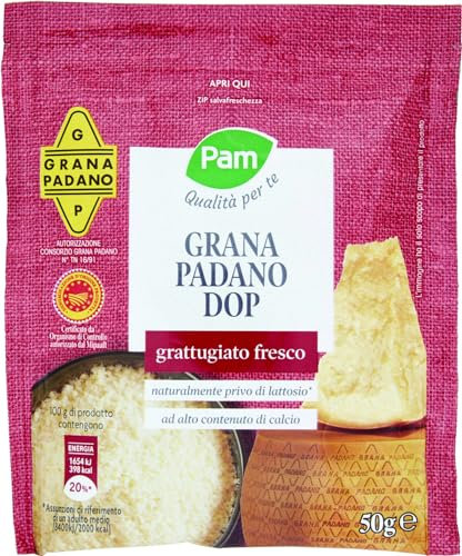 Pam Grana Padano Dop Grattugiato, 50g