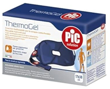 Pic Solution Thermogel Ginocchio 17 x 30, Blu