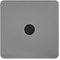 Soho Lighting Black Nickel Flat Plate 20A Flex Outlet Blk Ins Screwless