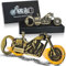 ZONSUSE Apribottiglie Moto Magnetico, Apribottiglie da Birra Moto Retrò, Apribottiglie Unico per Bar Party, Birra Regali per Uomini, Compleanno, Natale e Idee per la Festa del Papà Regali (B1)