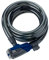 Squire Locks Kilda 15/1800 Integrated Bicycle Cable Lock – Tough Bike Lock – Weatherproof Bike Cable Lock – 1800 mm Locking Length – 15 mm Diameter Steel Cable – Includes 3 Keys