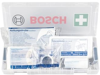 Bosch Professional Mikro-Erste-Hilfe-Set (in L-BOXX Micro, bis zu 8 Fächer, inkl. grundlegenden Erste-Hilfe-Materialien)