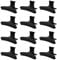 12 PCS hairdresser clips, butterfly hair clips, Salon Hairdresser butterfly clips, Hair Styling Accessories black hair clips for Women Girls(Black)